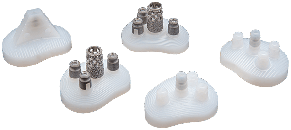 Exactech Equinoxe Shoulder System Glenoid Solutions. The Equinoxe system offers a wide range of glenoid solutions, including pear shaped, pegged, keeled and augmented options.
