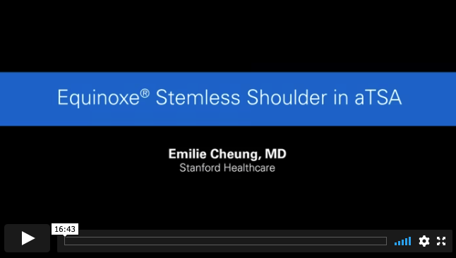 : Total shoulder arthroplasty, Stemless, anatomic