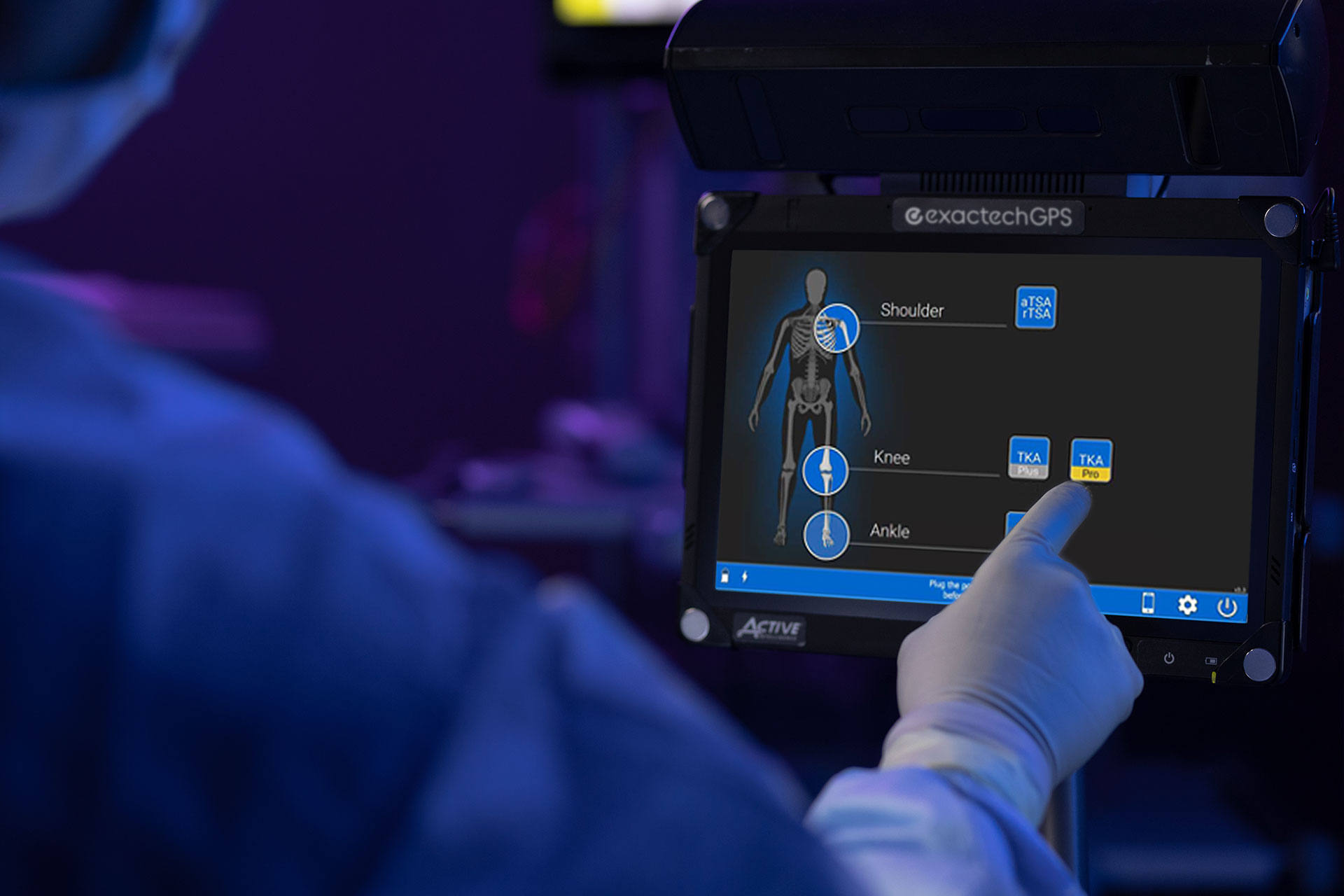 Exactech GPS System for Knee, Shoulder and Hip Replacement