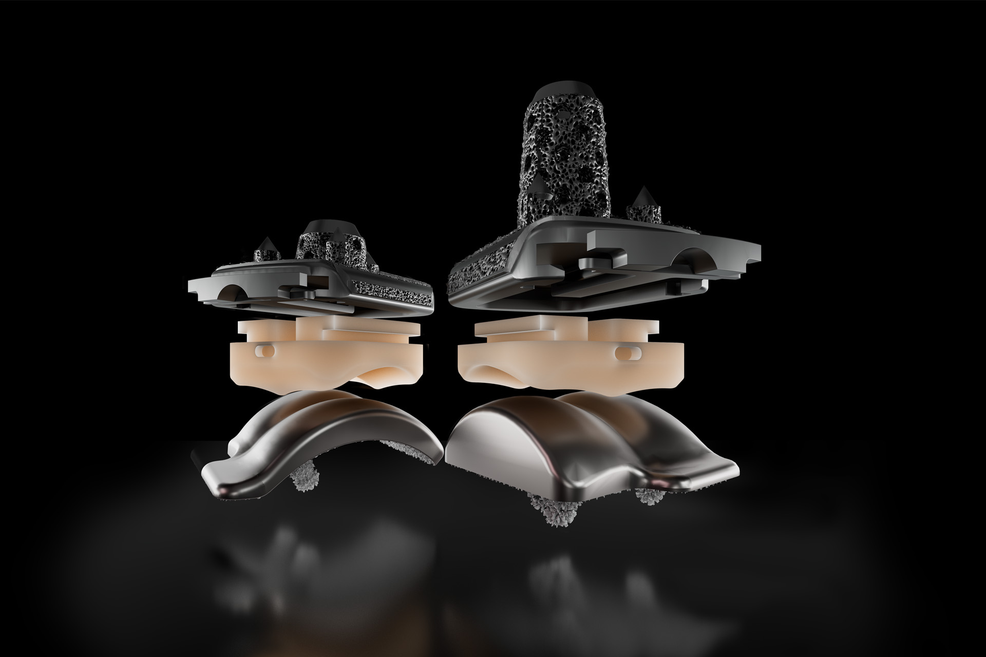 Exactech Ankle 3D and 3D+ Vantage