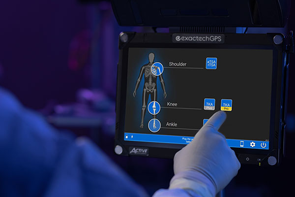 Exactech GPS Technology for Shoulder, Knee and Ankle joint replacement