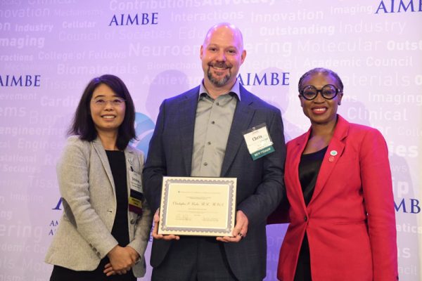 Christopher Roche Inducted into the 2025 Class of the AIMBE College of Fellows