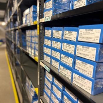 Exactech Implant Box Inventory on Shelves in COC